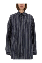 Balenciaga Unisex Oversize Shirt Blue