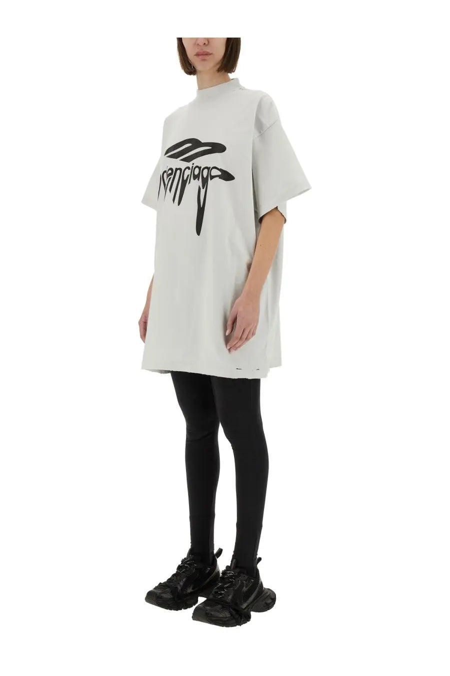 Balenciaga Unisex Oversize Shirt White, view 2