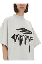 Balenciaga Unisex Oversize Shirt White, view 4