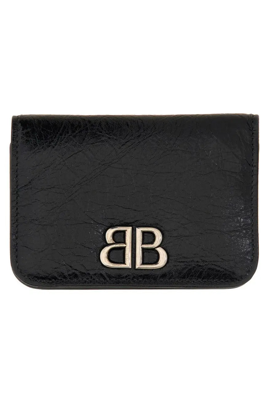 Balenciaga Women's Card Holder Monk Black