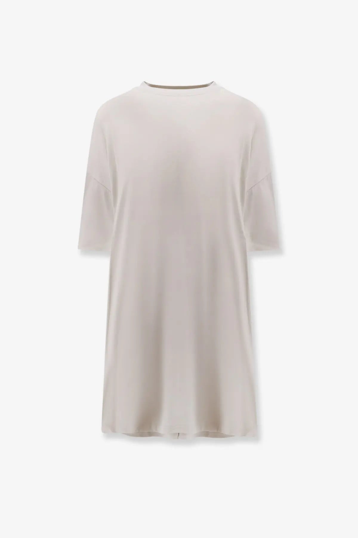 Balenciaga Women's Cotton Jersey Semi Fitted Short Dress White