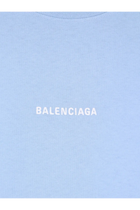 Balenciaga Women's Cotton Shirt Blue, view 3