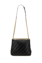 Balenciaga Women's Crush Zipped Hobo Bag Black, view 3