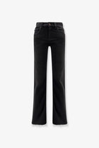 Balenciaga Women's Denim Trousers Black