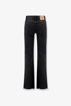 Balenciaga Women's Denim Trousers Black, view 4