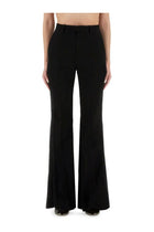 Balenciaga Women's Flared Pants Black