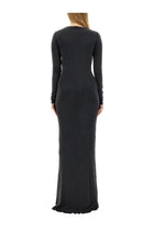 Balenciaga Women's Long Dress Black, view 3