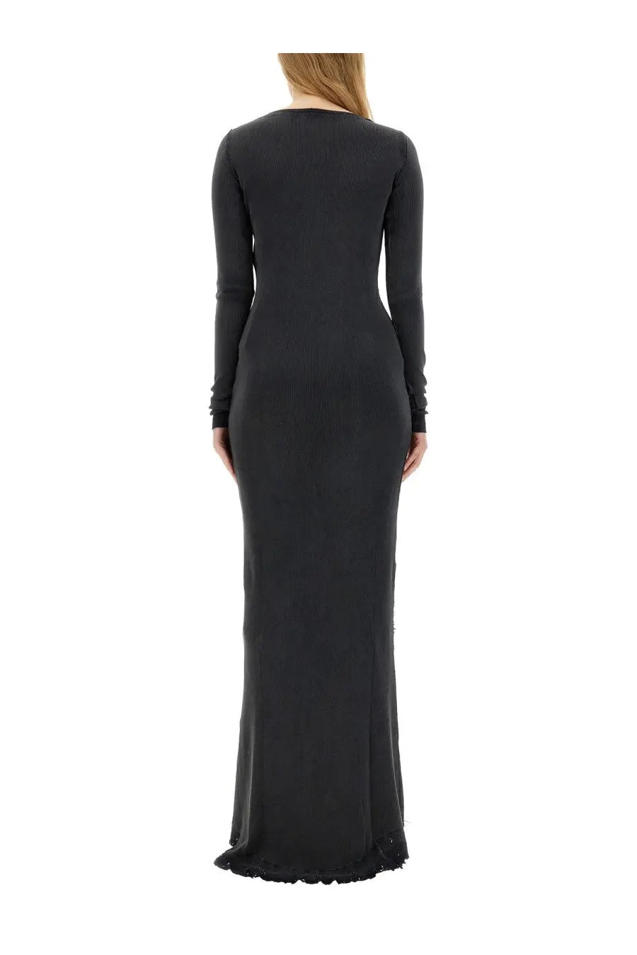 Balenciaga Women's Long Dress Black, view 3
