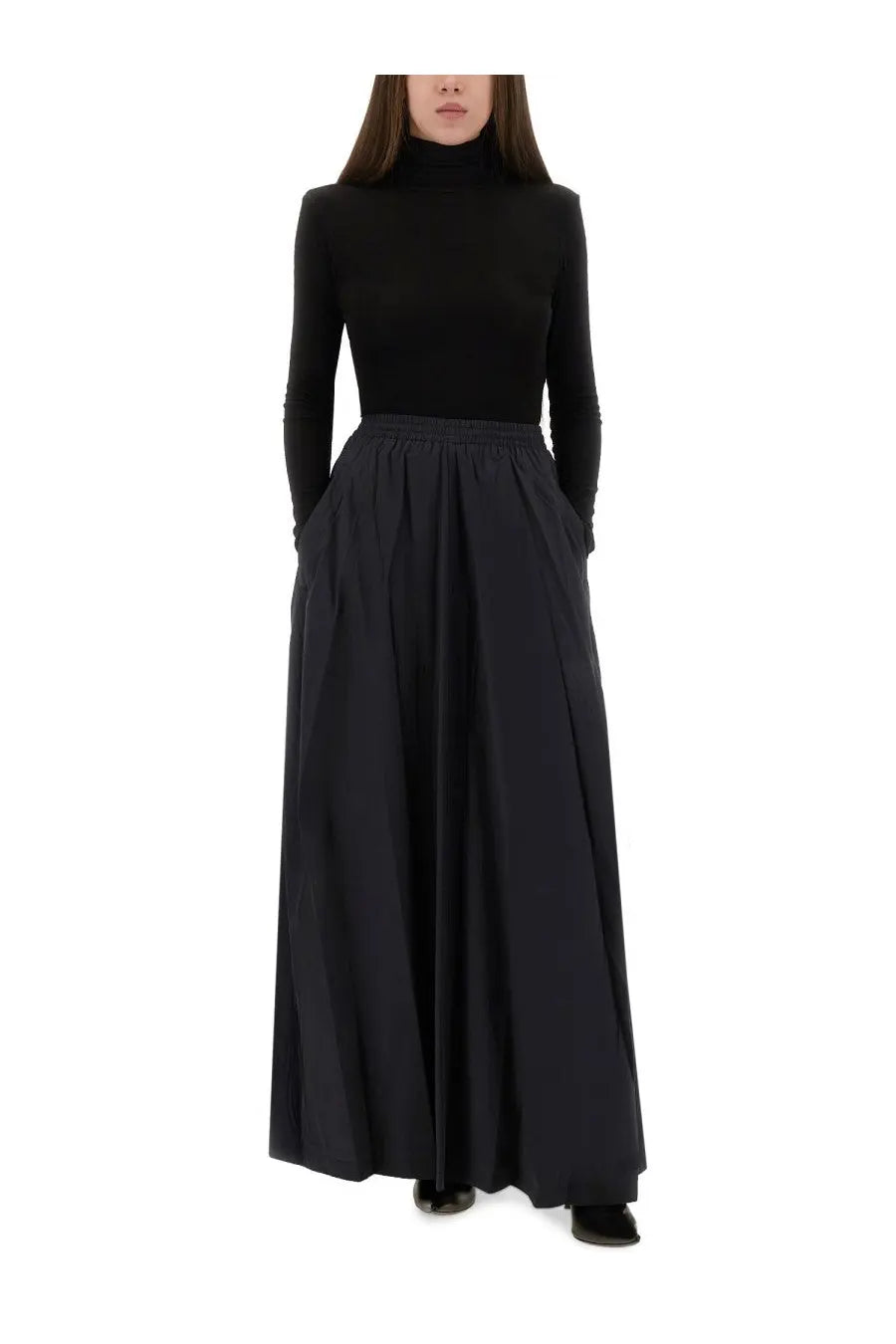 Balenciaga Women's Maxi Skirt Black, view 2
