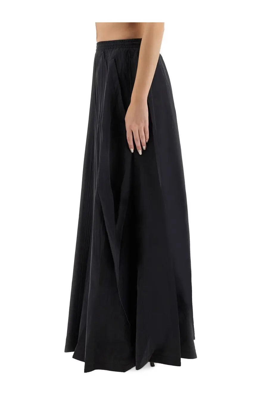 Balenciaga Women's Maxi Skirt Black, view 3