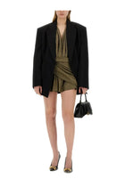 Balenciaga Women's Neck Dress Gold, view 2