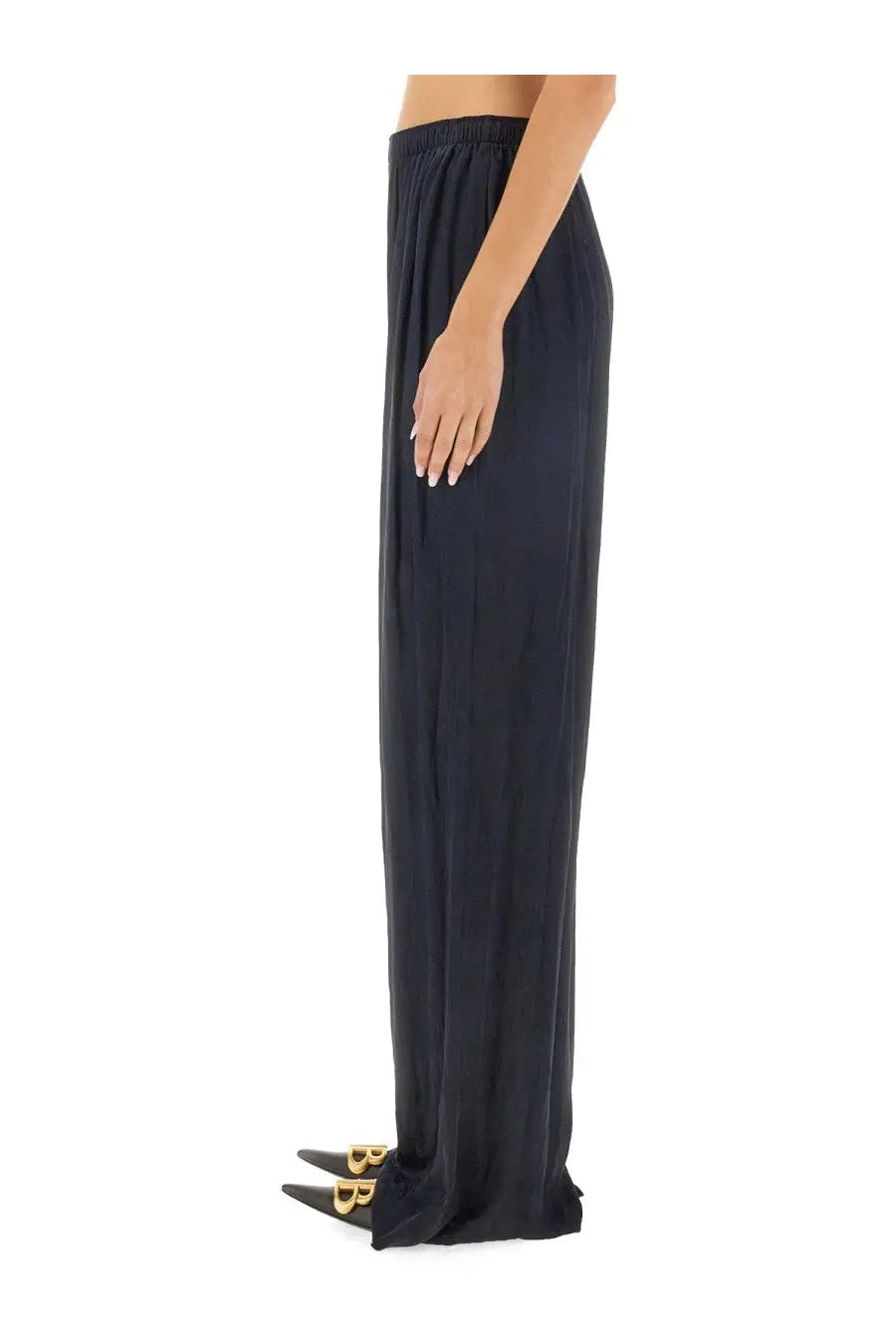 Balenciaga Women's Pants Pyjama Blue, view 4