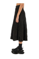 Balenciaga Women's Pleated Skirt Brown, view 4