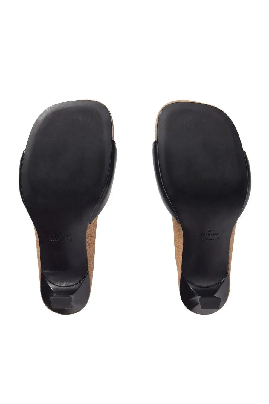 Balenciaga Women's Sandal Scholl Black, view 3