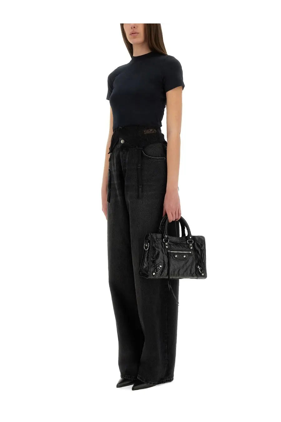 Balenciaga Women's Shirt Lingerie Black, view 2