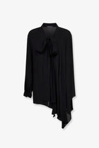 Balenciaga Women's Silk Shirt Black