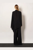 Balenciaga Women's Silk Shirt Black, view 3
