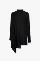 Balenciaga Women's Silk Shirt Black, view 4