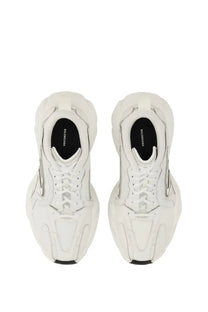 Balenciaga women’s sneaker monday white white triple s chunky sneakers with sculpted design and black heel tab accents
