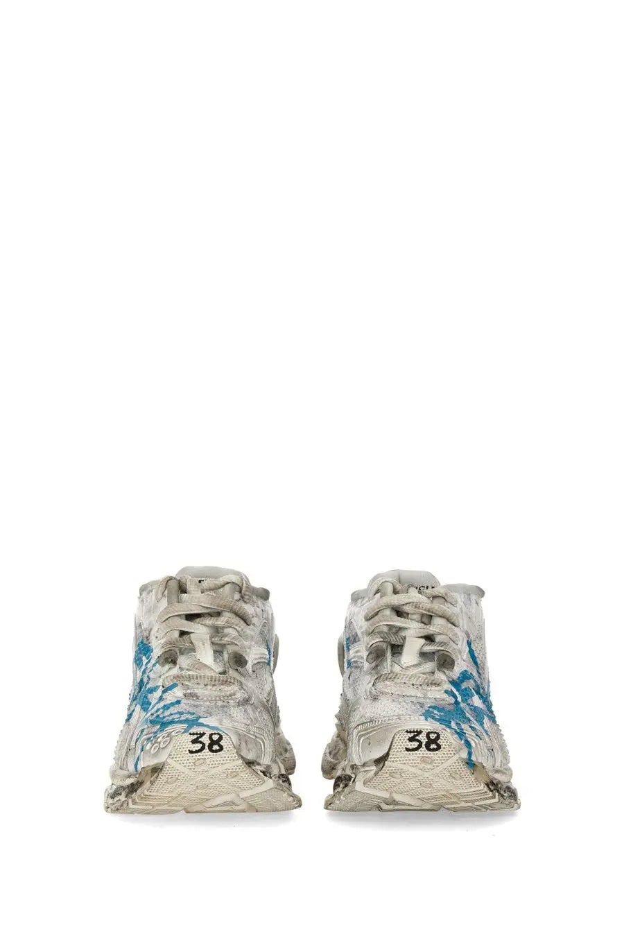 Balenciaga Women's Sneaker Runner White, view 5