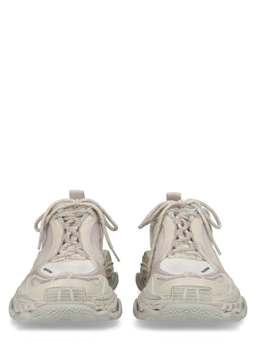 Balenciaga Women's Sneaker Triple White, view 3