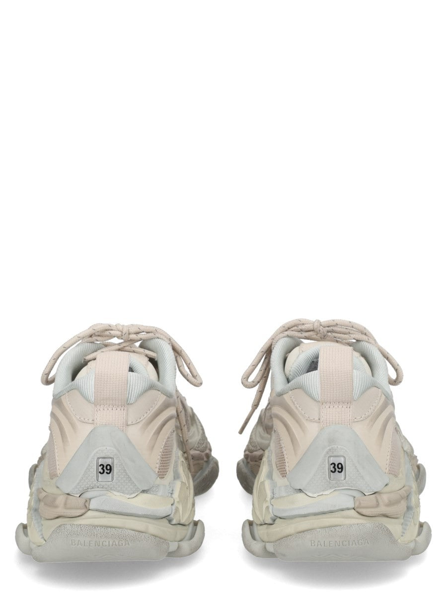 Balenciaga Women's Sneaker Triple White, view 4