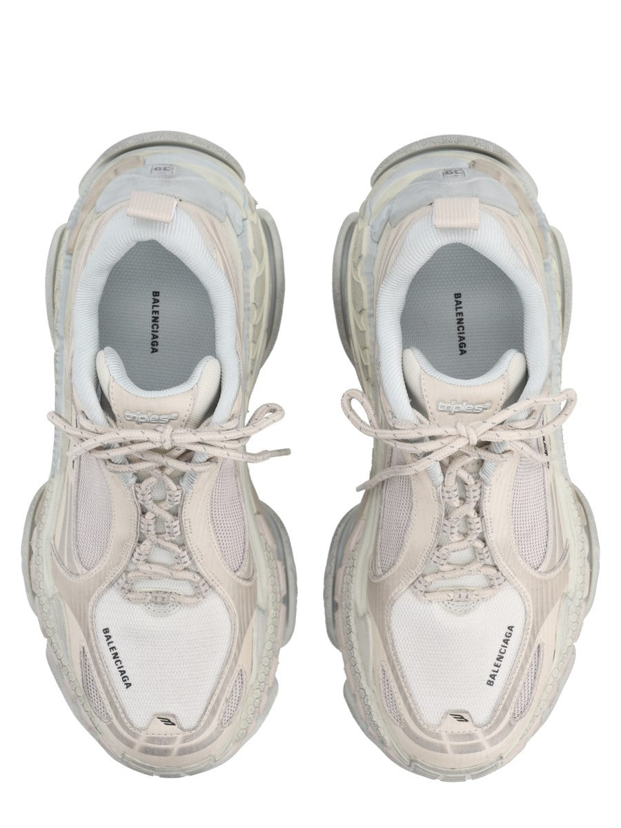 Balenciaga Women's Sneaker Triple White, view 6
