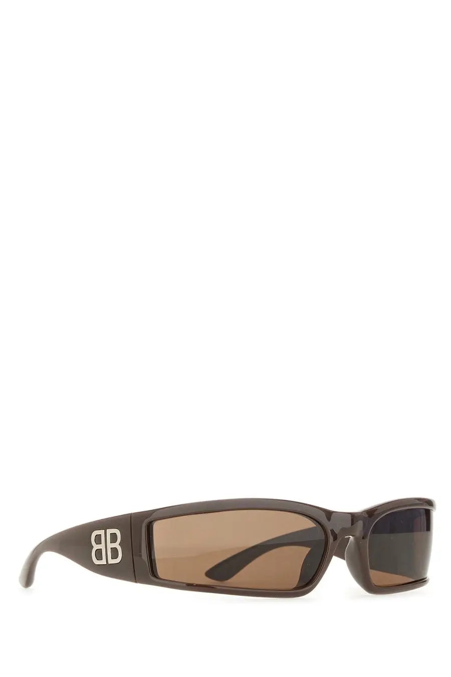 Balenciaga Women's Sunset Rectangle Sunglasses Brown, view 2