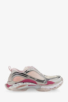 Balenciaga Women's Triple S2 Gandient Sneakers in Mesh and Nylon Purple