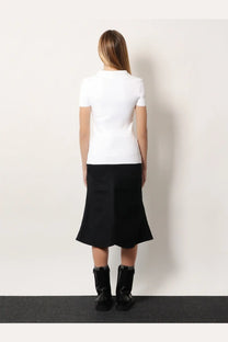 Balenciaga Women's Viscose Blend Sweater Black