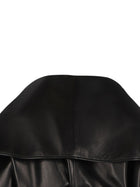 Balenciaga Women's Wallet Jacket with Collar Black, view 3
