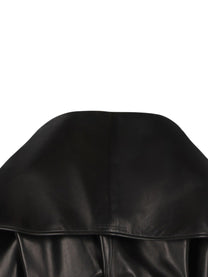 Balenciaga Women's Wallet Jacket with Collar Black, view 3