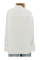 Balenciaga Women's Wrap Shirt White, view 3
