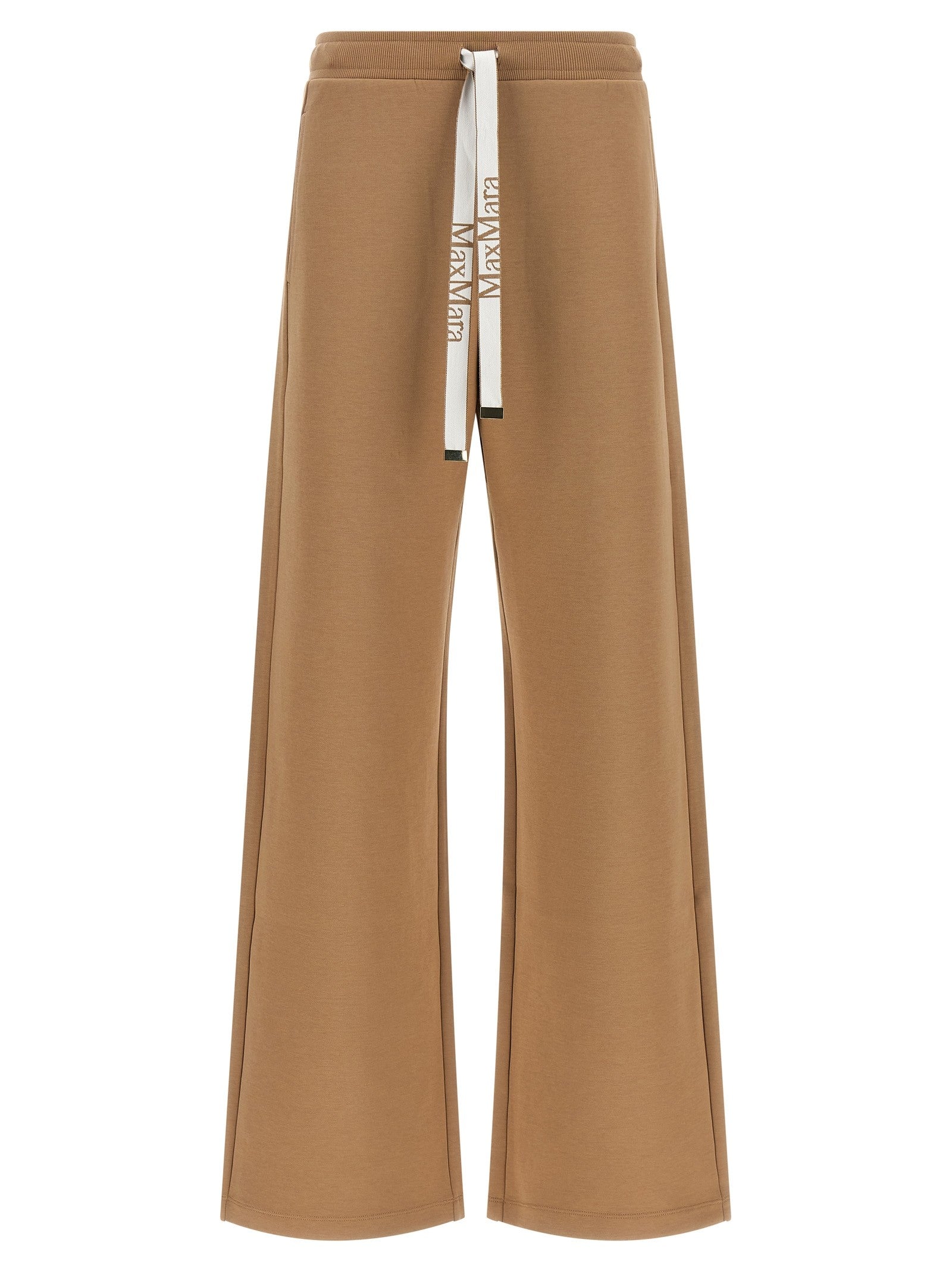 S MAX MARA Bali Drawstring Pants Beige