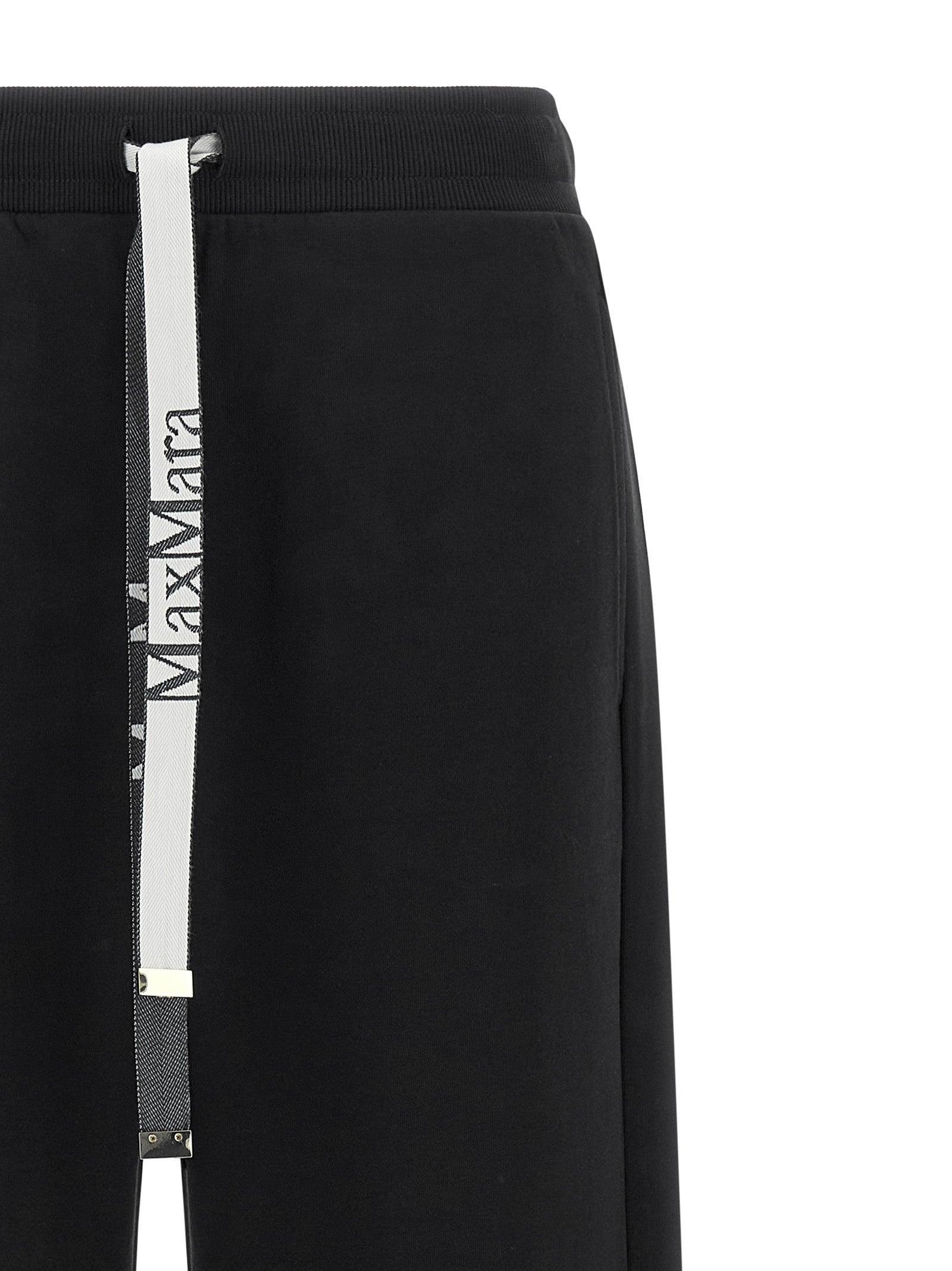 S MAX MARA Bali Drawstring Pants Black