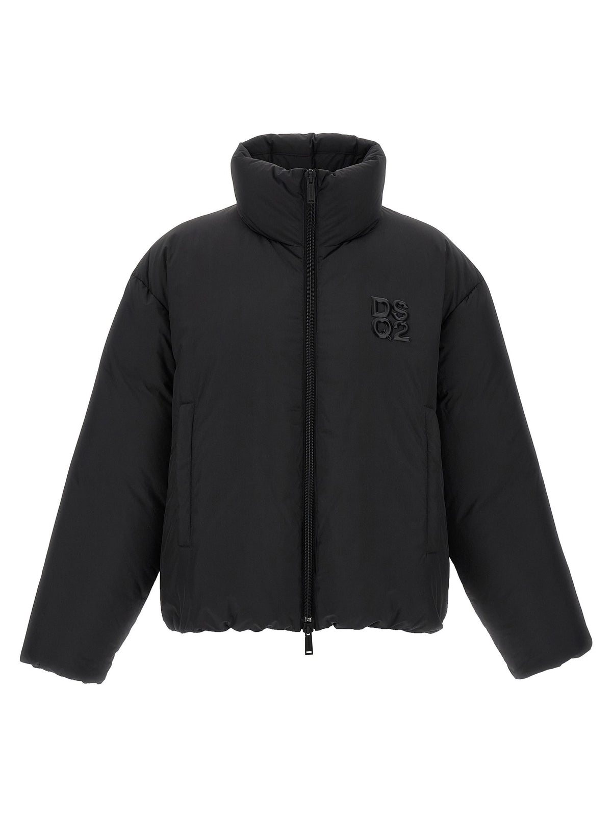 Dsquared2 Ball Nylon Puffer Down Jacket Black
