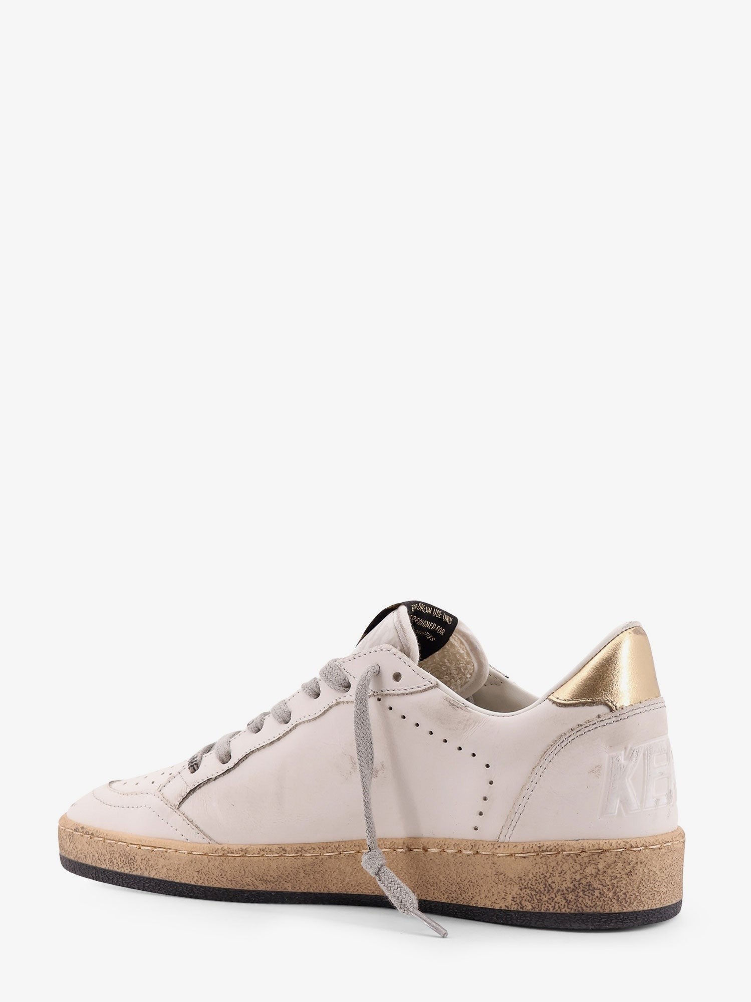 Golden Goose Women's Ball Star Leather Sneakers White