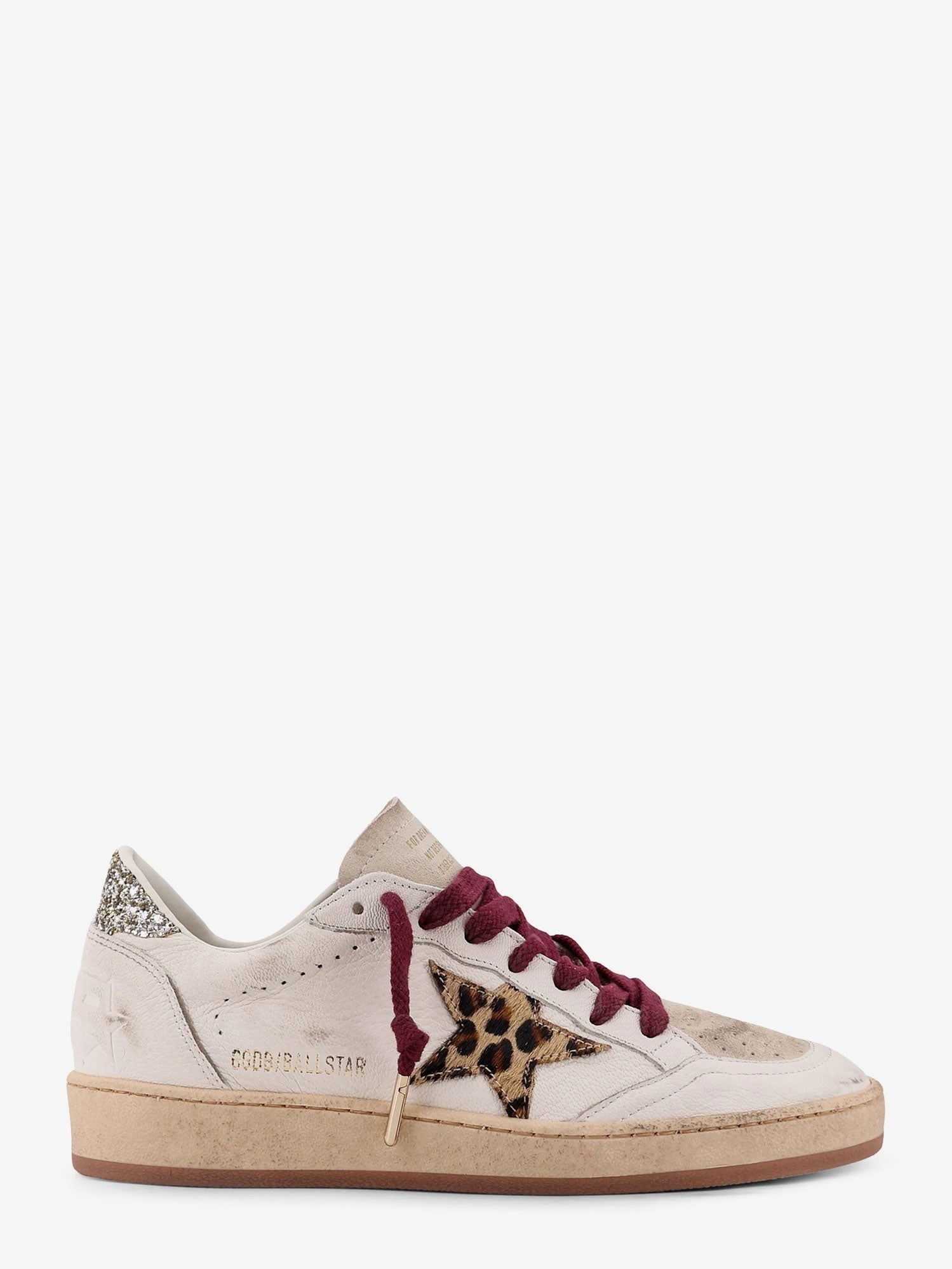 Golden Goose Women's Ball Star Leather Sneakers White