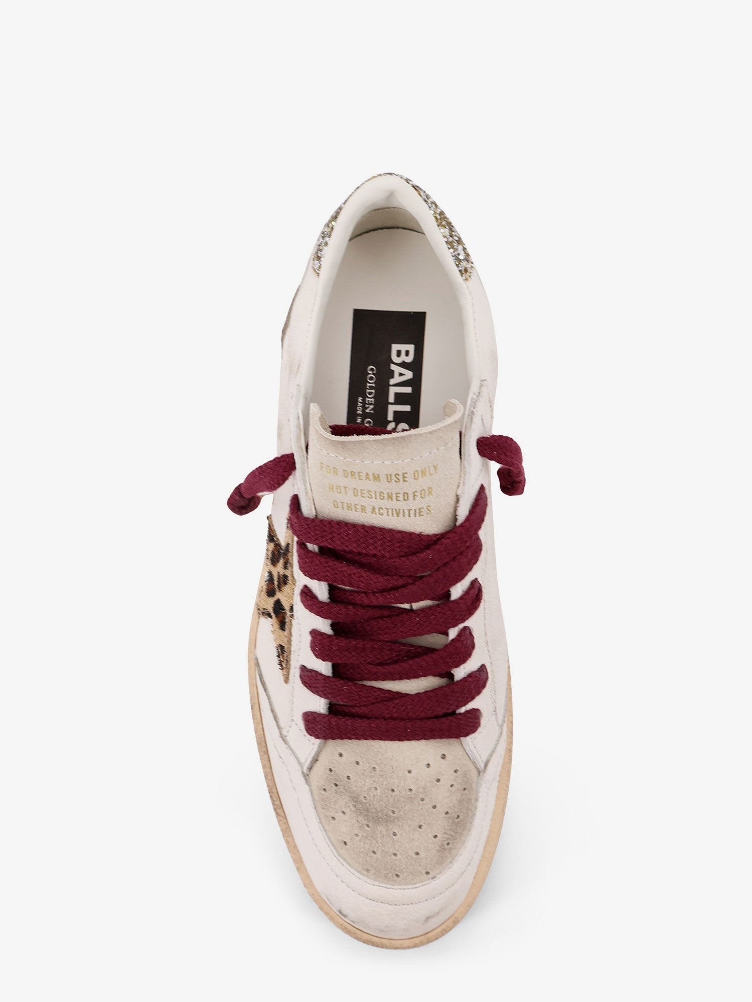 Golden Goose Women's Ball Star Leather Sneakers White