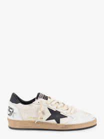 Golden Goose Men's Ball Star Leather Sneakers Black