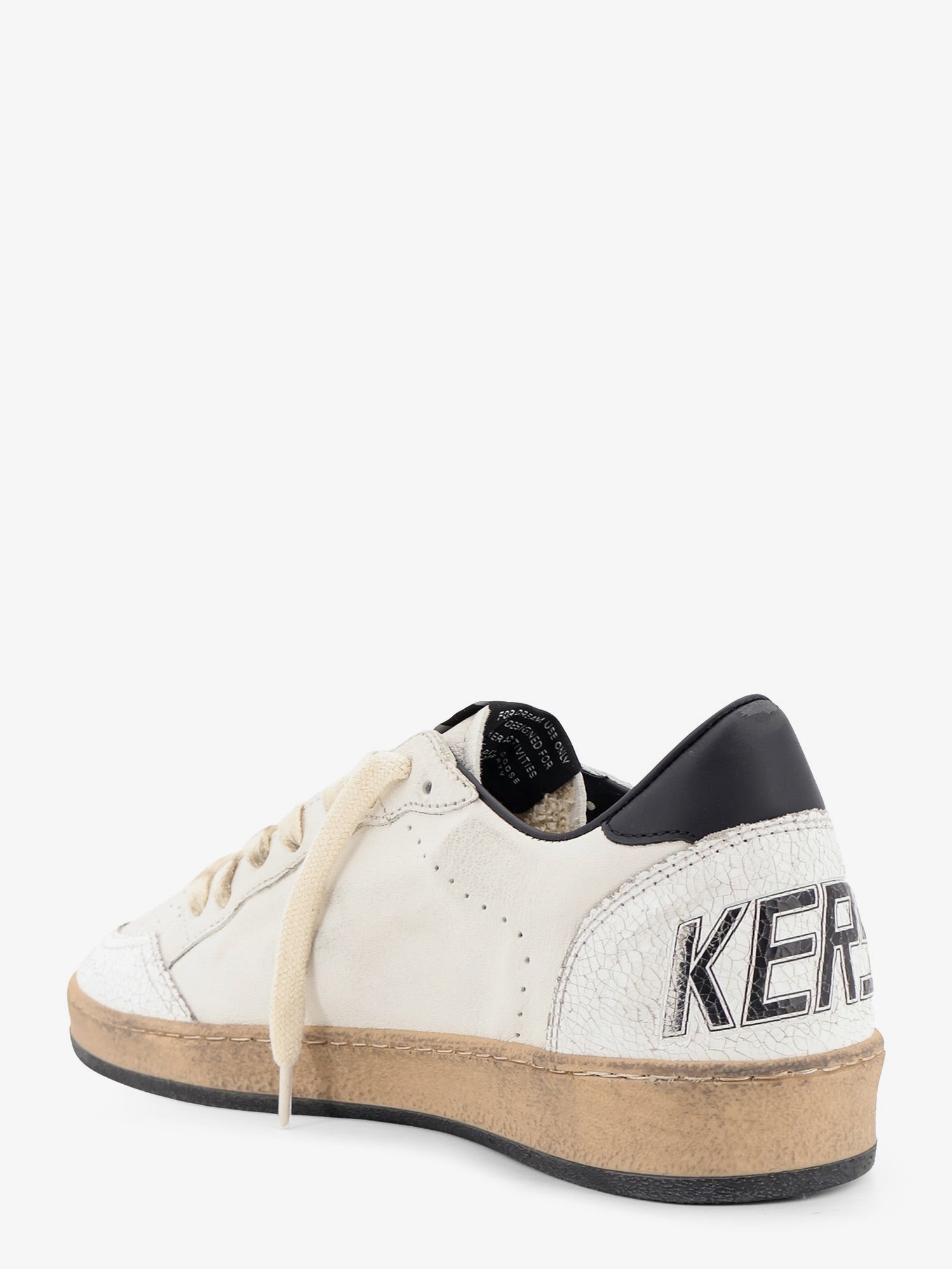Golden Goose Men's Ball Star Leather Sneakers Black