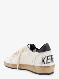 Golden Goose Men's Ball Star Leather Sneakers Black