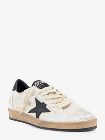 Golden Goose Men's Ball Star Leather Sneakers Black