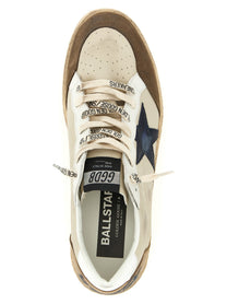 Golden Goose Ball Star Sneakers Gold