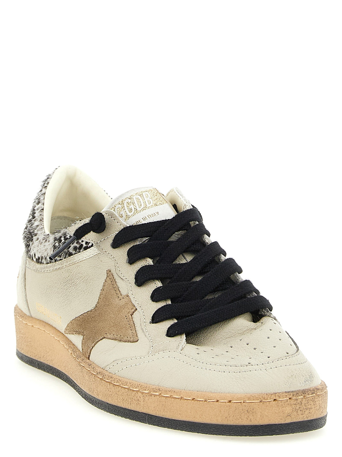 Golden Goose Ball Star Sneakers Beige, view 3