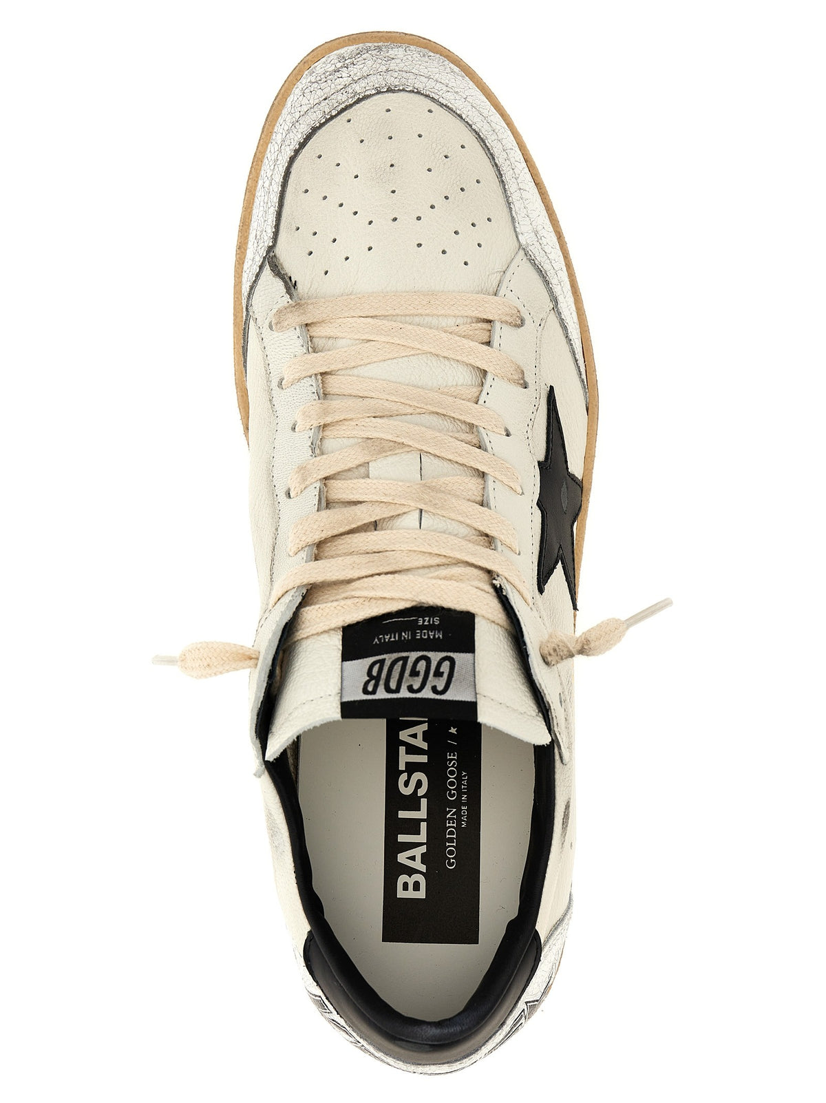 Golden Goose Ball Star Sneakers White, view 4