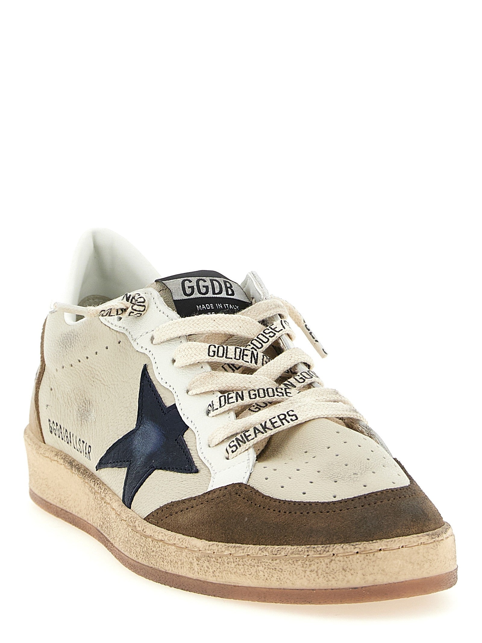 Golden Goose Ball Star Sneakers Gold