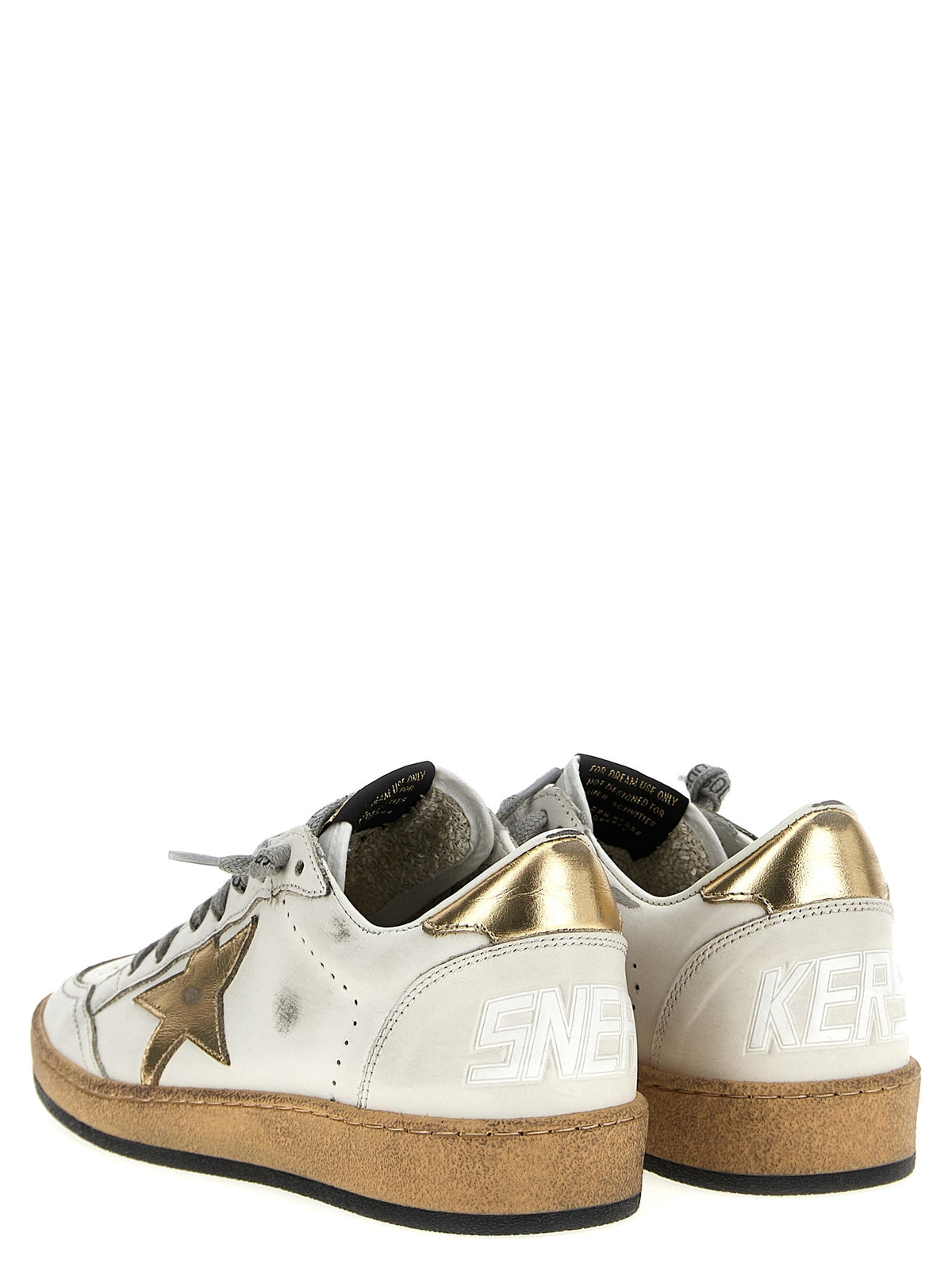 Golden Goose Ball Star Sneakers Gold, view 2