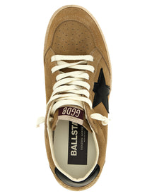 Golden Goose Ball Star Sneakers Beige, view 5