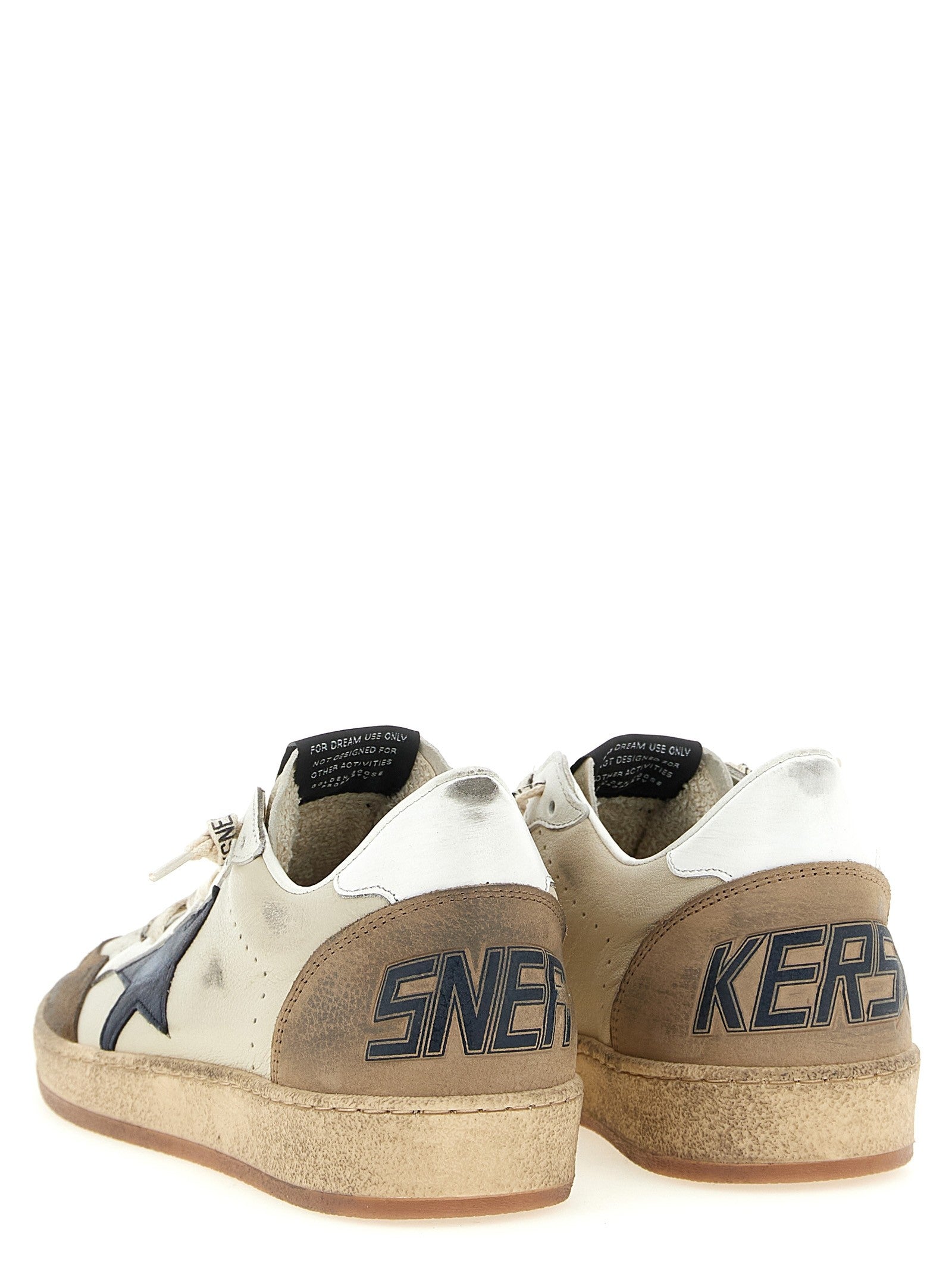 Golden Goose Ball Star Sneakers Gold